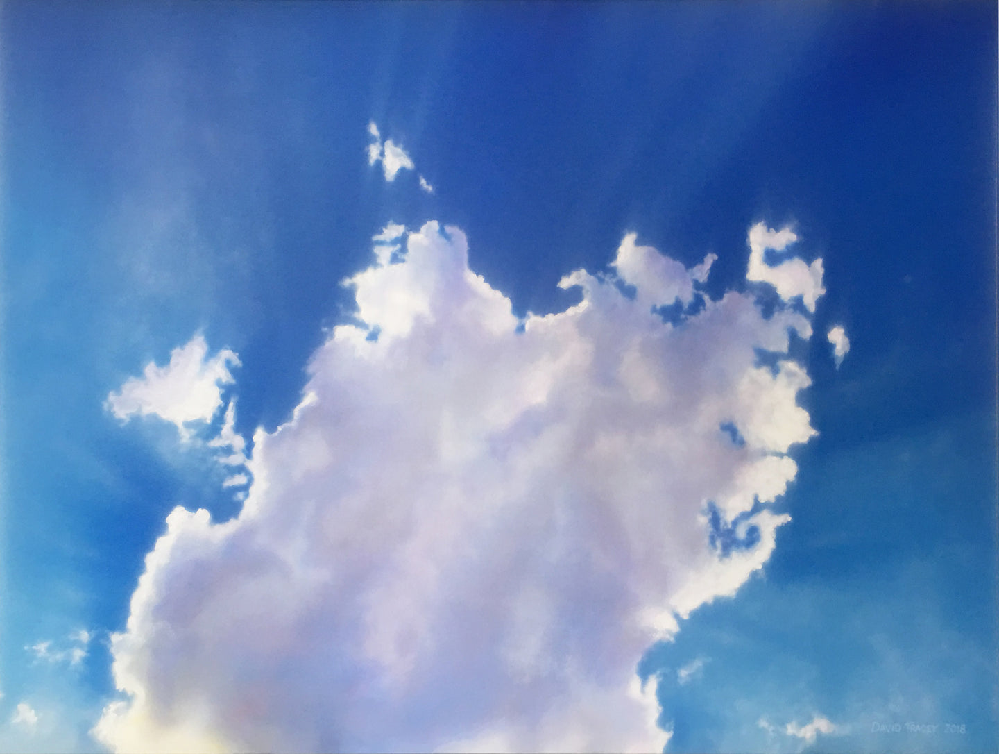 Cloud with Sunbeams (1220 x 920mm)