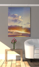 Load image into Gallery viewer, Brilliant Sun on Purple (860 x 1140mm)