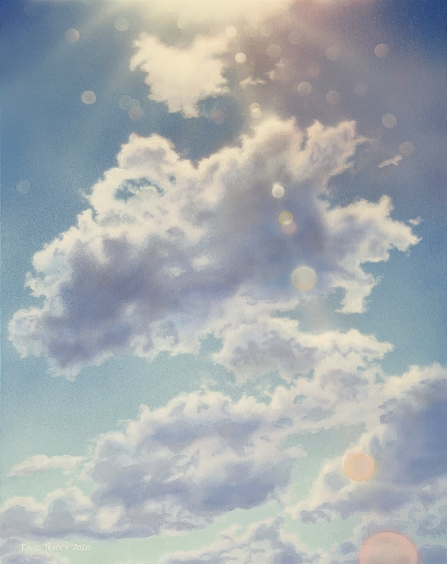 Rays Through Cloud (860 x 1140mm)