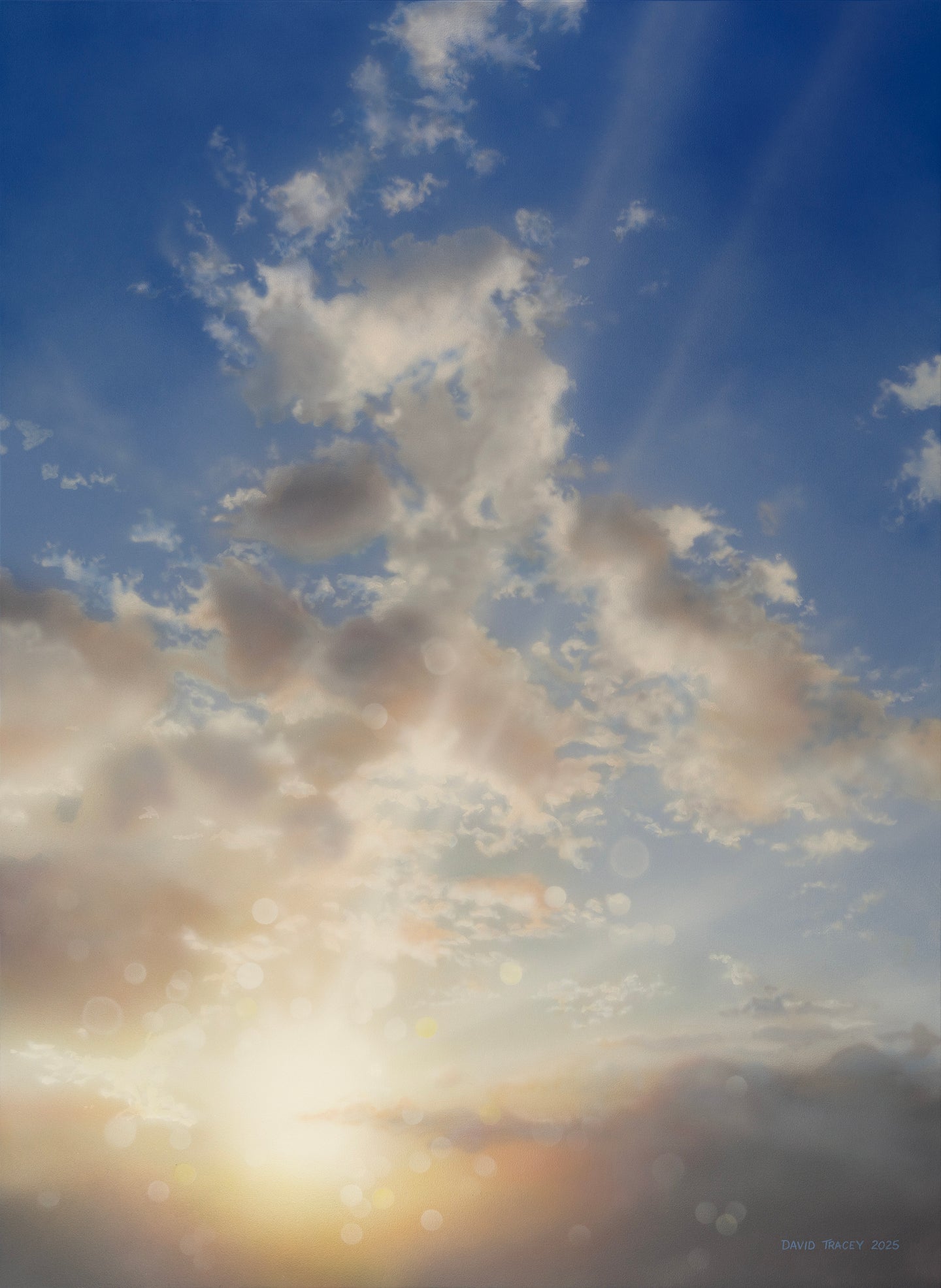 Bright Lights on Cloud Mountain (1140 x 1580mm)