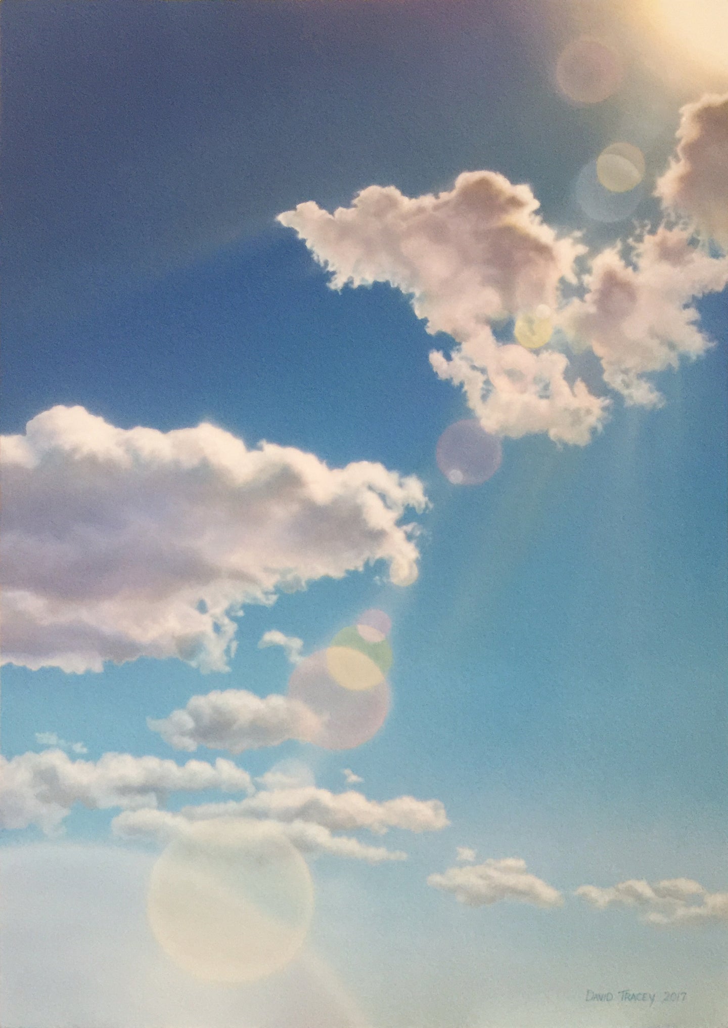 Hot Sun, Sweeping Cloud (1220 x 1720mm)