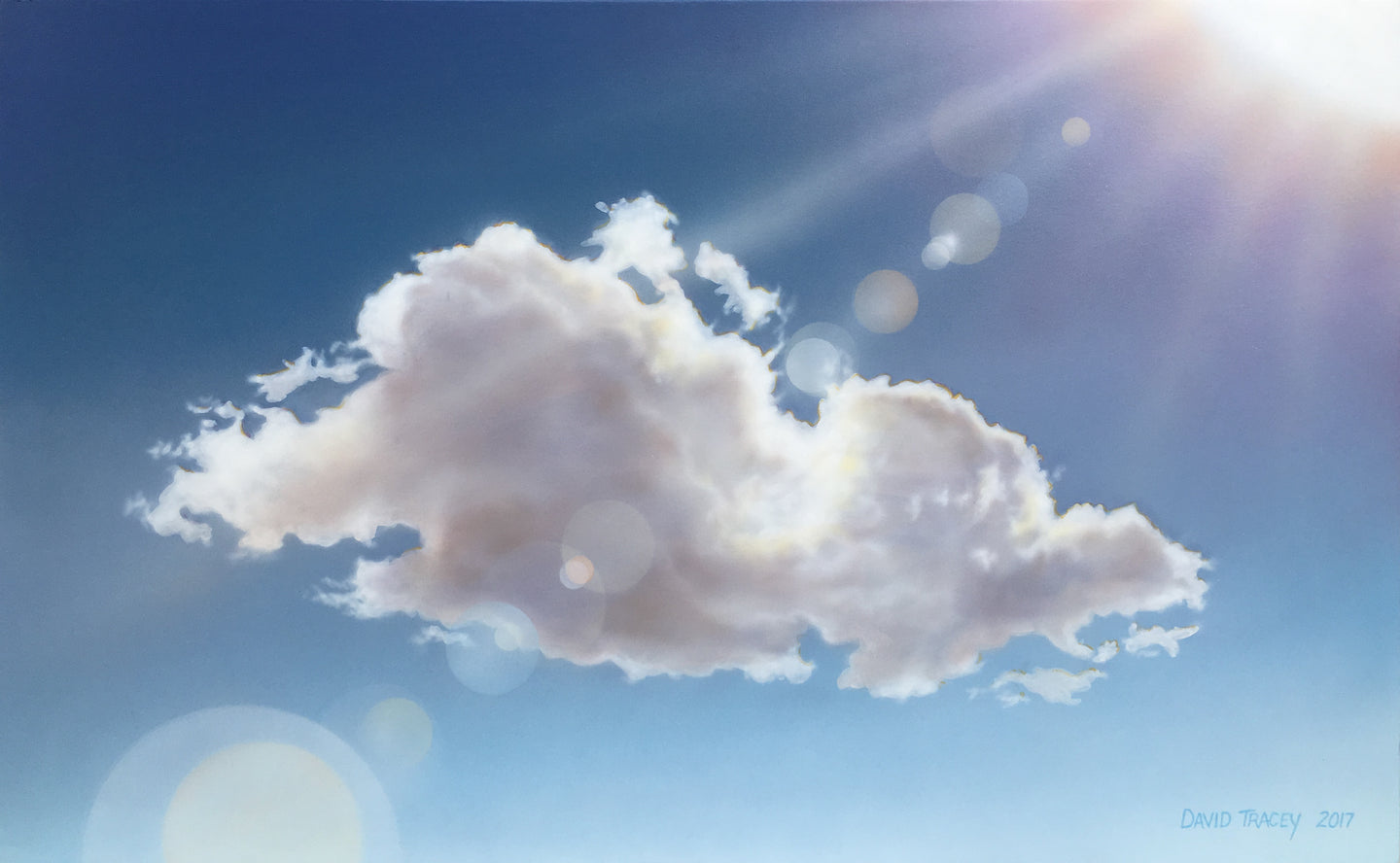 Cloud One Study (1220 x 760mm)